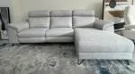 Sofá Relax Chaise longue Lisboa gris oscuro