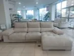 Sofá Chaise longue Hugo beige