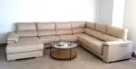 Sofá rinconera Dalia beige