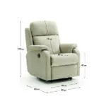 Sillón Laura Relax Motorizado - Imagen 2