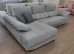 Sofá Chaise longue Fénix gris - Imagen 2